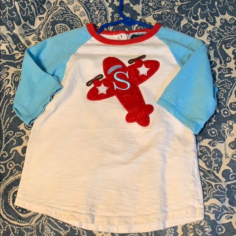 Mud pie 3/4 length sleeve raglan sleeve